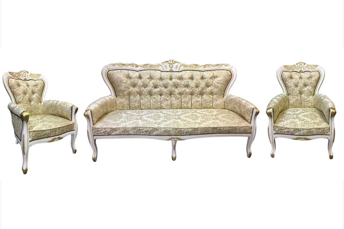 Sofa + dwa fotele Barok II