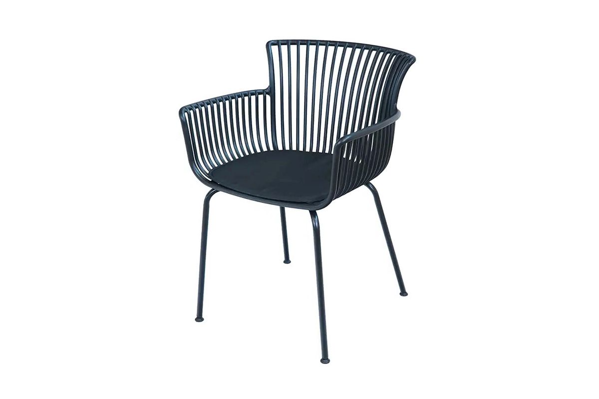 Krzesło ogrodowe DAKOTA czarne