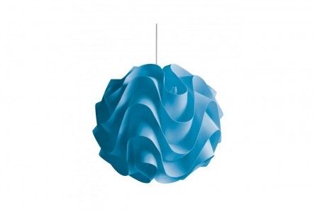 Lampa modelowana wisząca niebieska 1X60W
